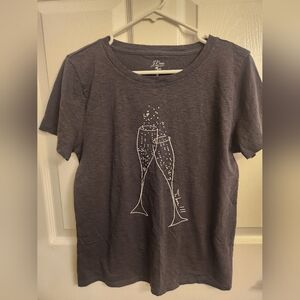 JCrew bubbly tee